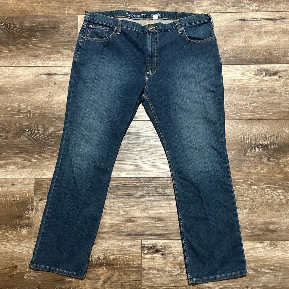 Carhartt Rugged Flex Straight Fit Jeans 42x30 Mens Dark Wash